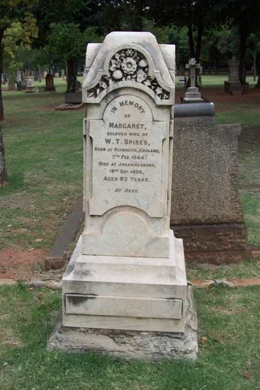 SPIRES Margaret 1844-1896