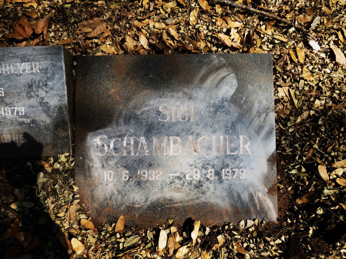 SCHAMBACHER Sigl 1932-1979