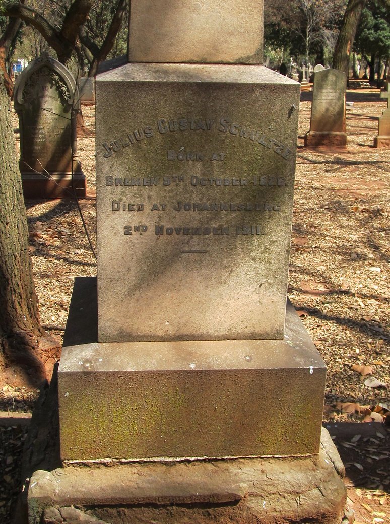 SCHULTZE Julius Gustav 1826-1911