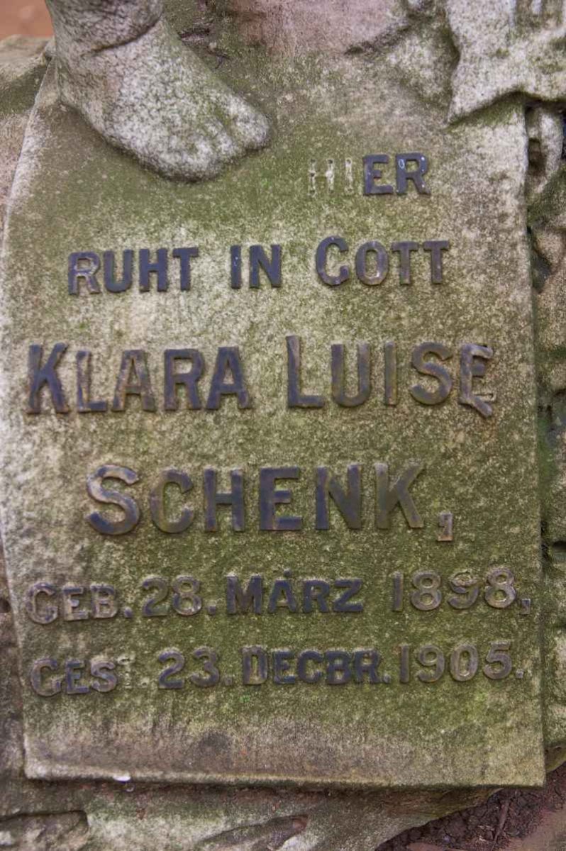 SCHENK Klara Luise 1898-1905