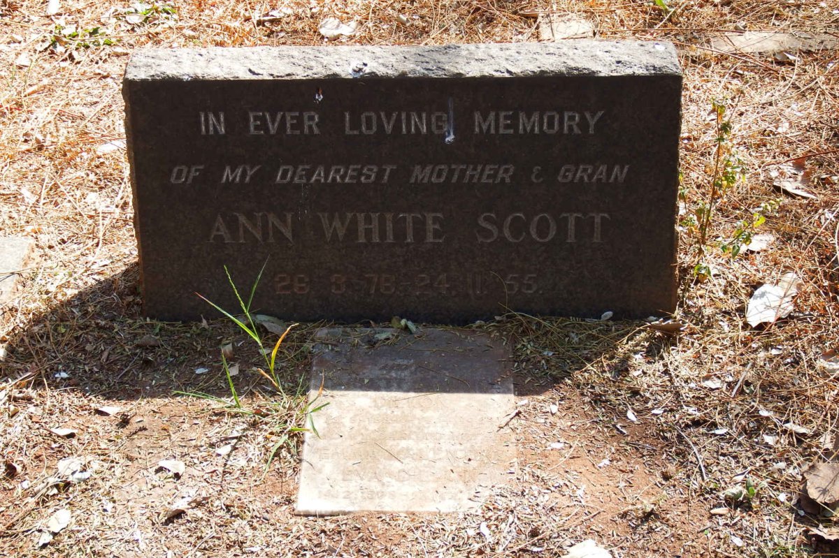SCOTT Ann White 1876-1955