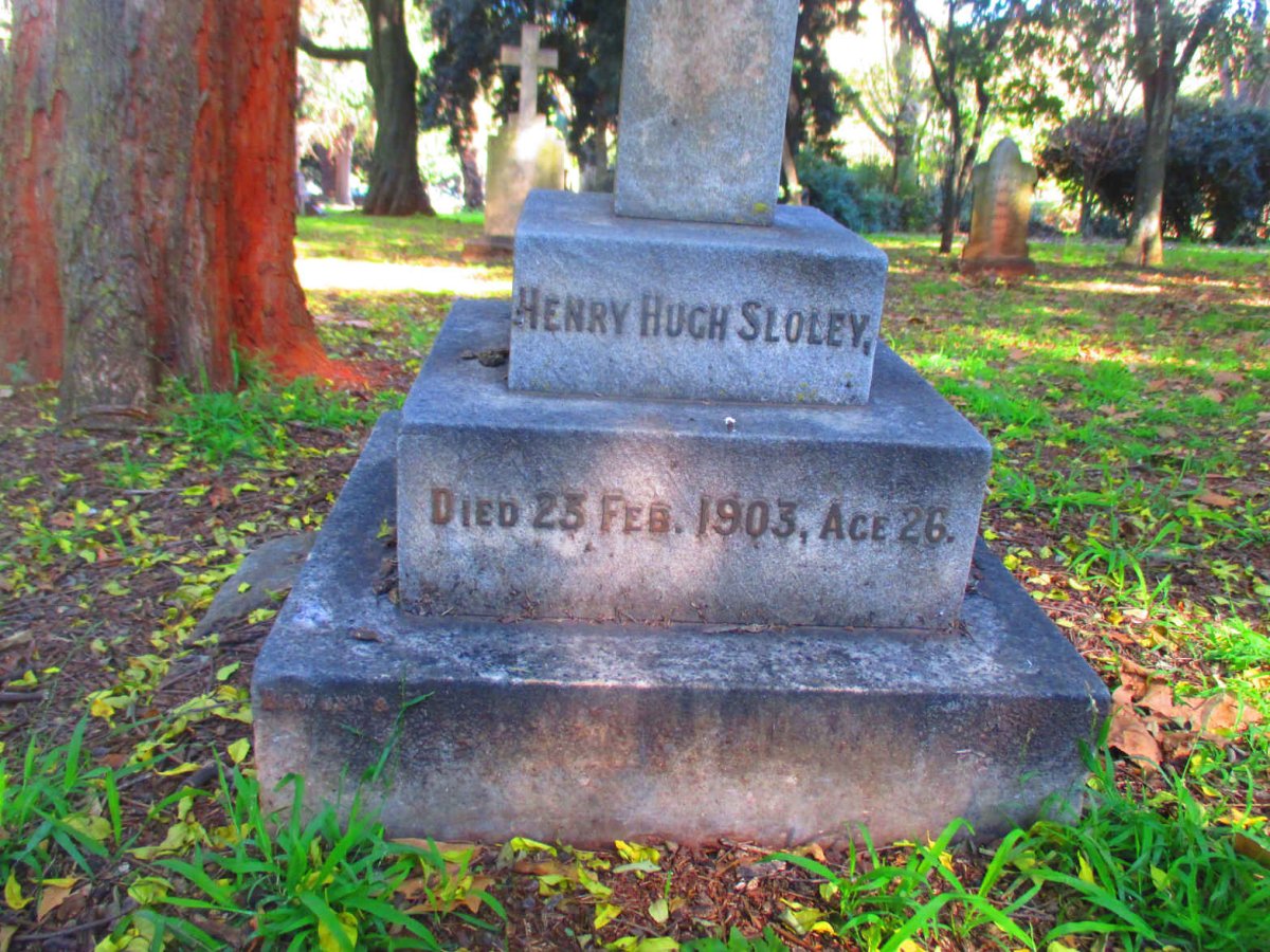 SLOLEY Henry Hugh -1903