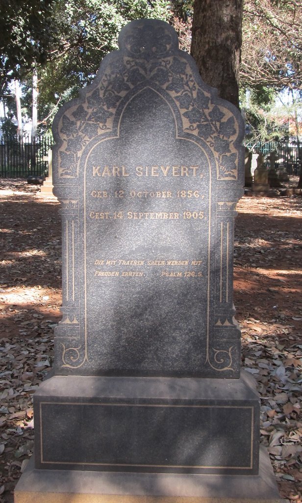 SIEVERT Karl 1956-1905