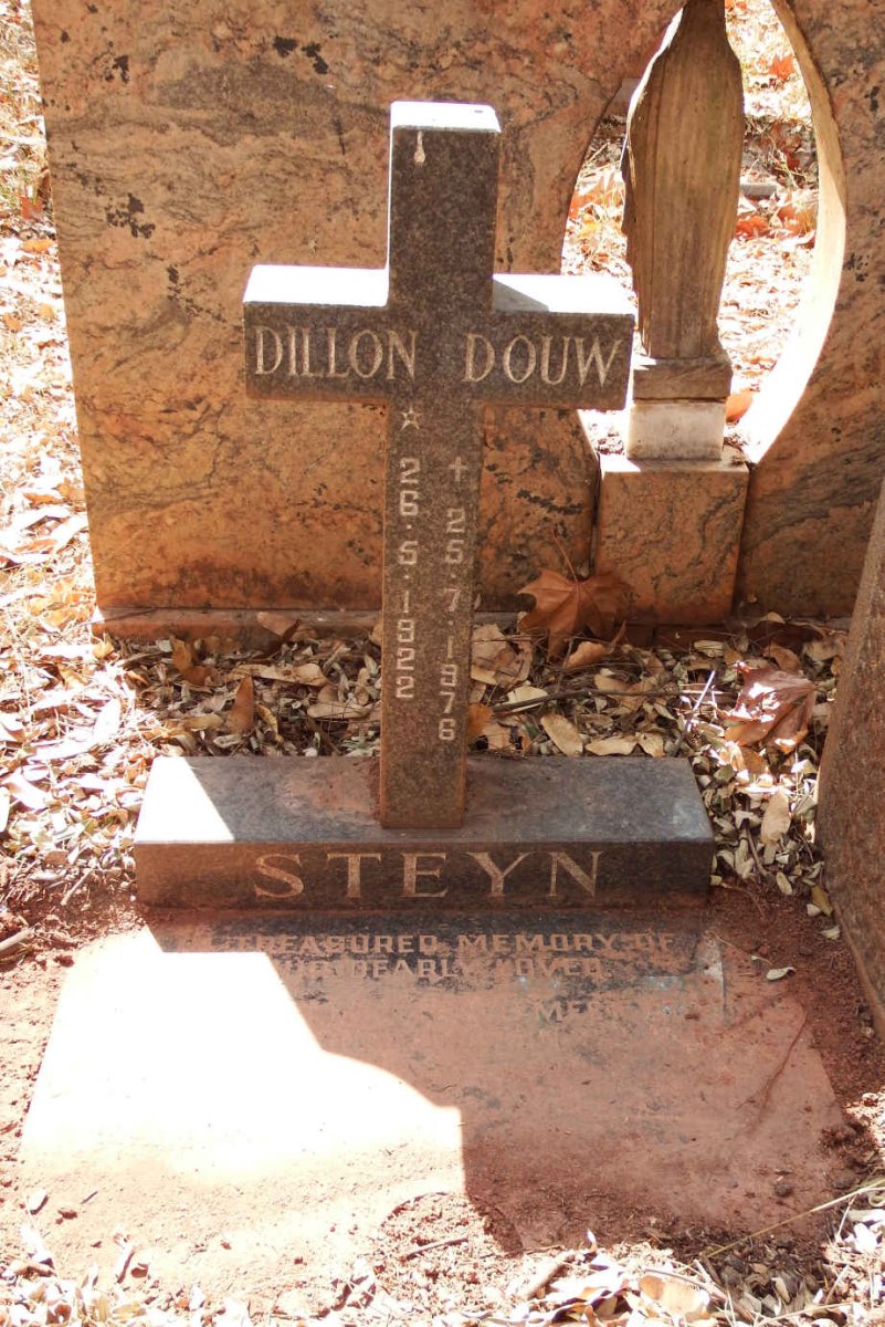 STEYN Dillon Douw 1922-1976