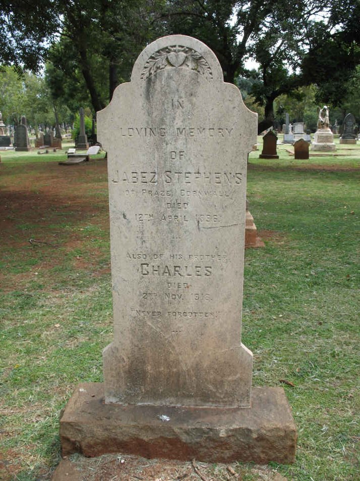 STEPHENS Jabez -1896 :: STEPHENS Charles -191?