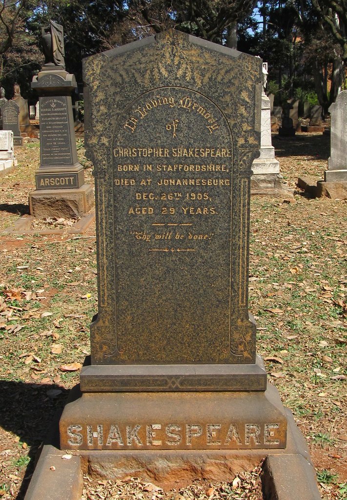 SHAKESPEARE Christopher -1905