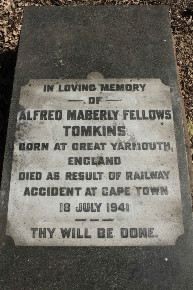 TOMKINS Alfred Maberly Fellows -1941