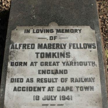 TOMKINS Alfred Maberly Fellows -1941
