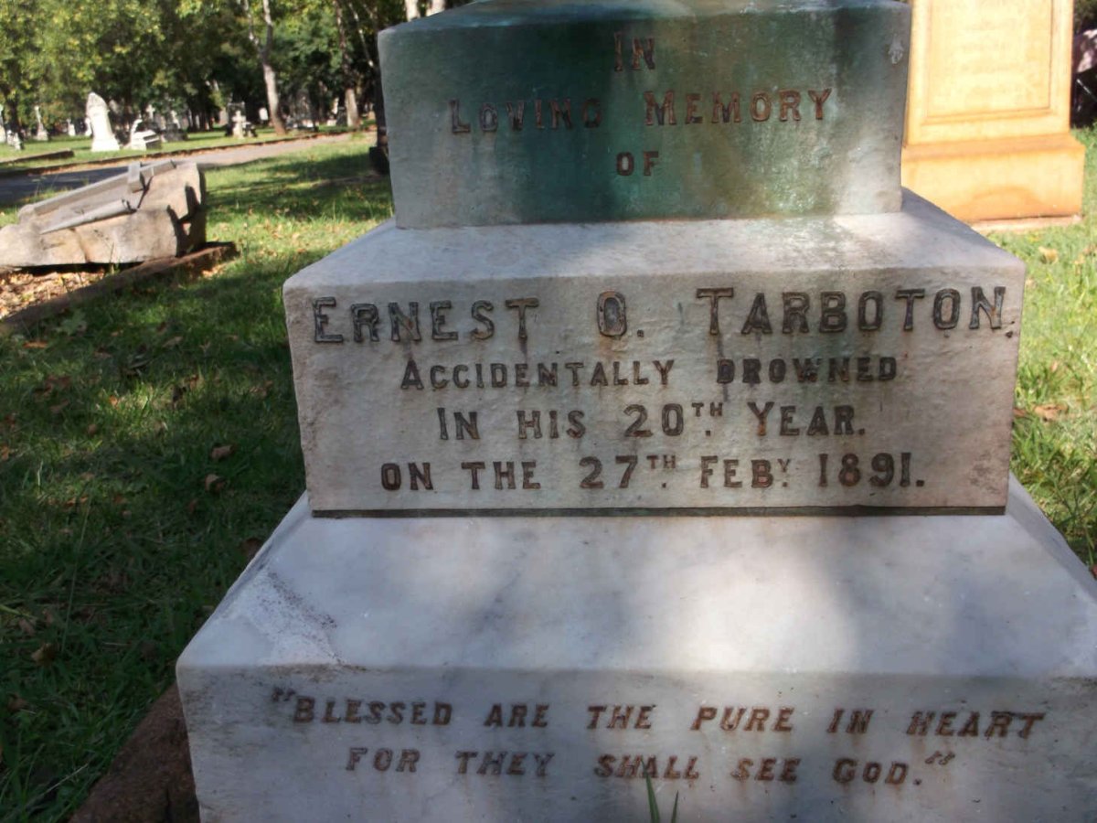 TARBOTON Ernest O. -1891