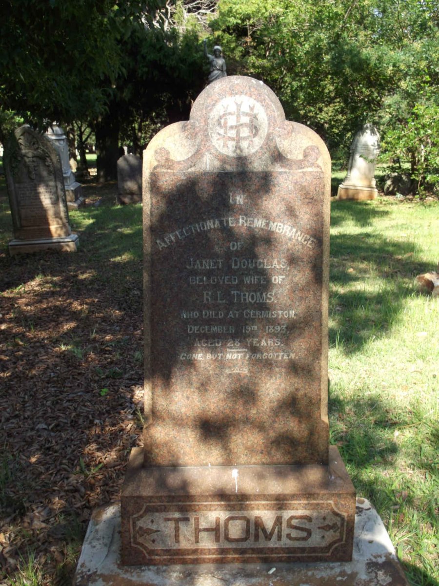THOMAS Janet nee DOUGLAS -1893