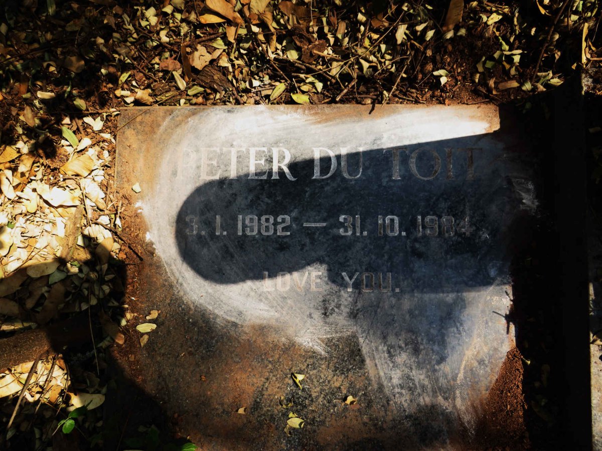 TOIT Peter, du 1982-1984