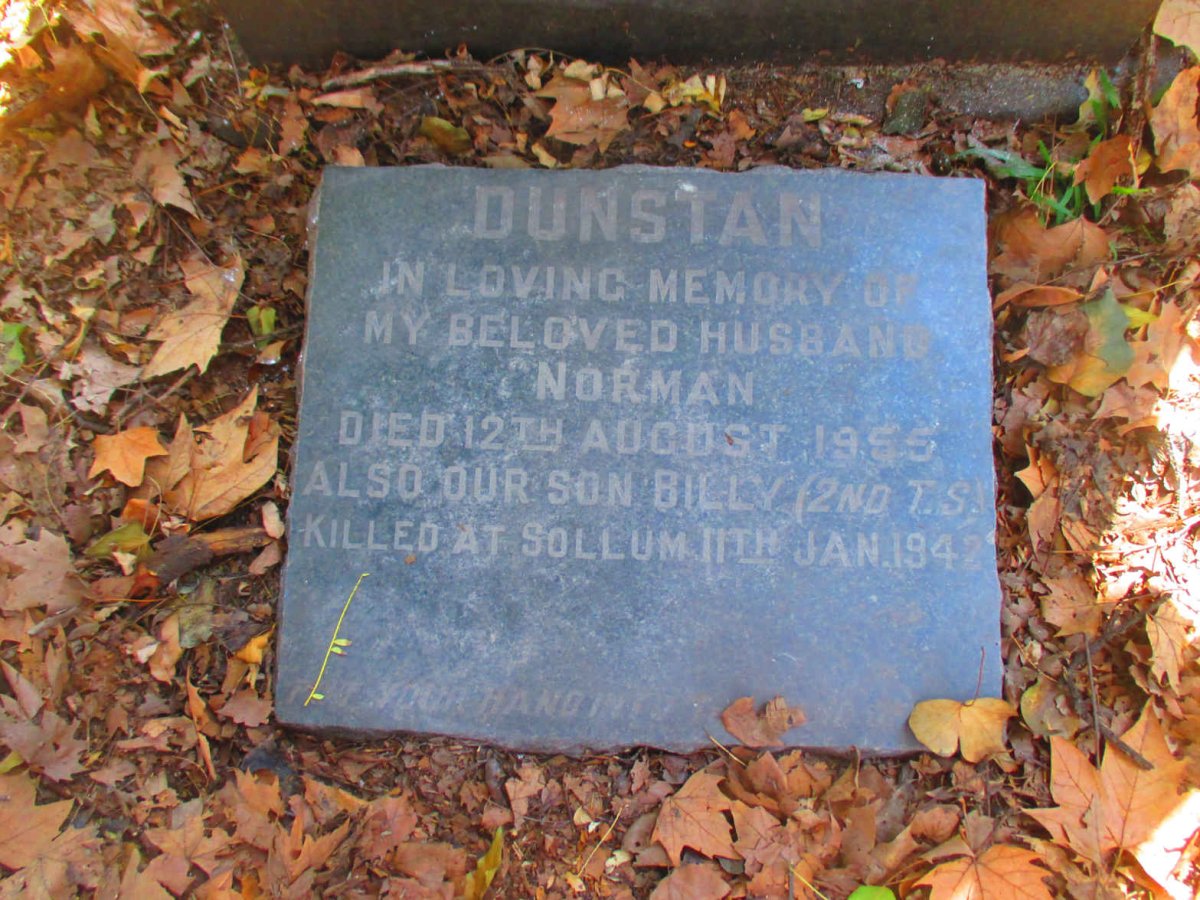 DUNSTAN Norman -1955 :: DUNSTAN Billy -1942
