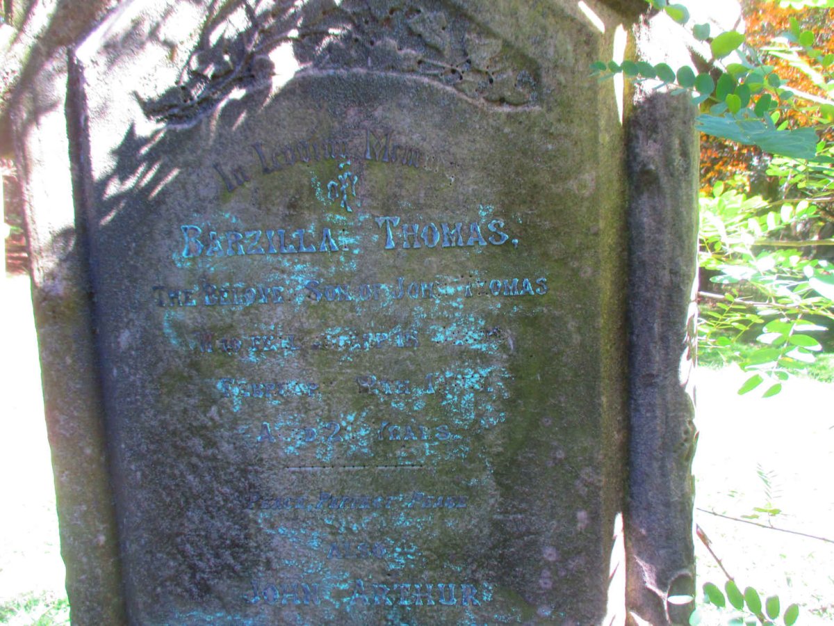 THOMAS Barzillai -1903 :: THOMAS John Arthur -1913