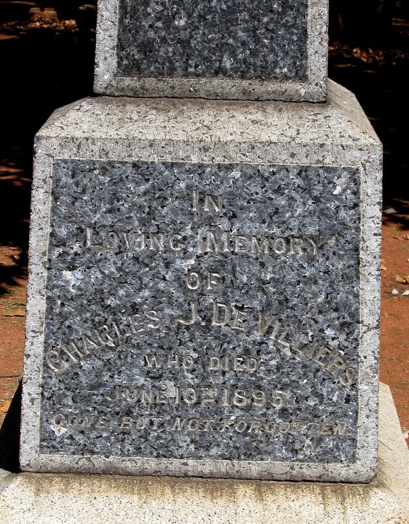 VILLIERS Charles J., de -1895