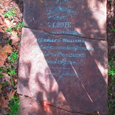 WILLIAMS Louie -1898