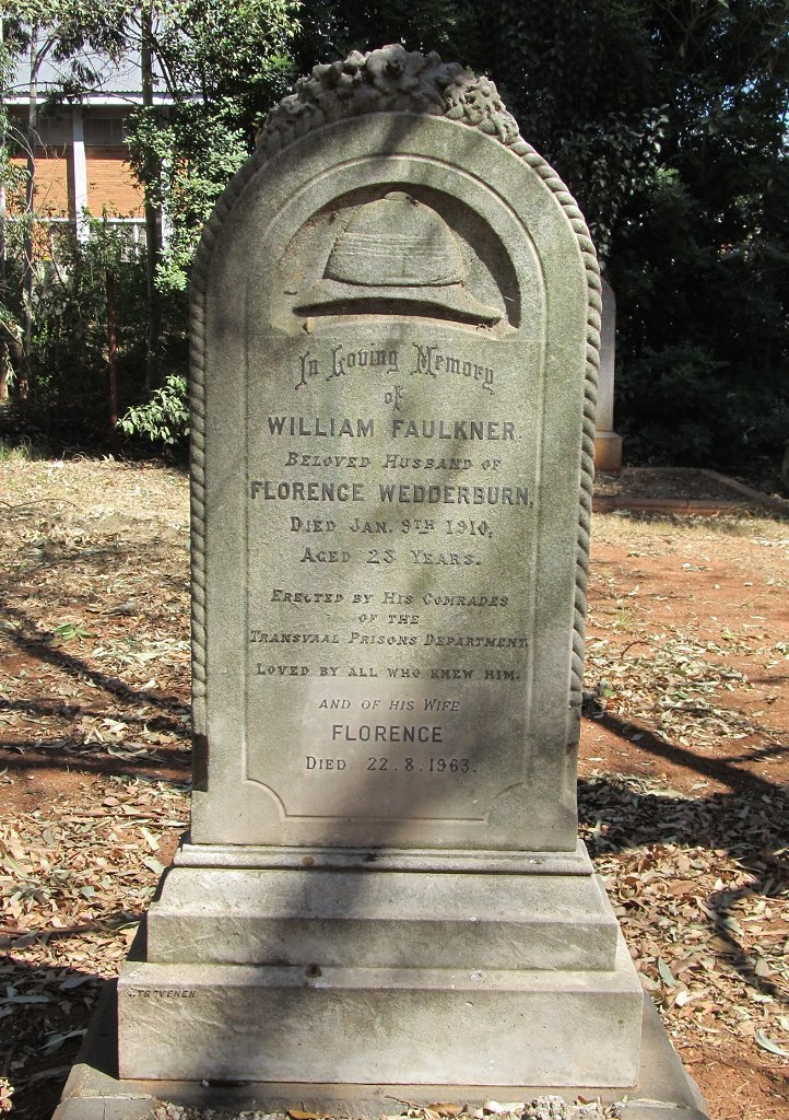 WEDDERBURN William Faulkner -1910 &amp; Florence -1963