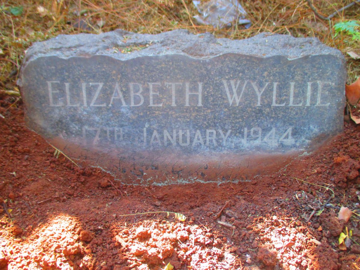 WYLLIE Elizabeth  -1944