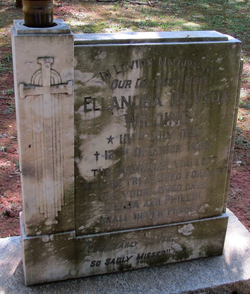 WILDING Ellandra De Veda 1837-188?