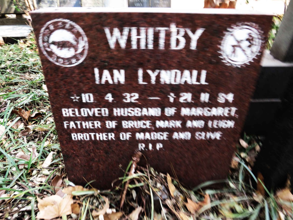 WHITBY Ian Lyndall 1932-1984