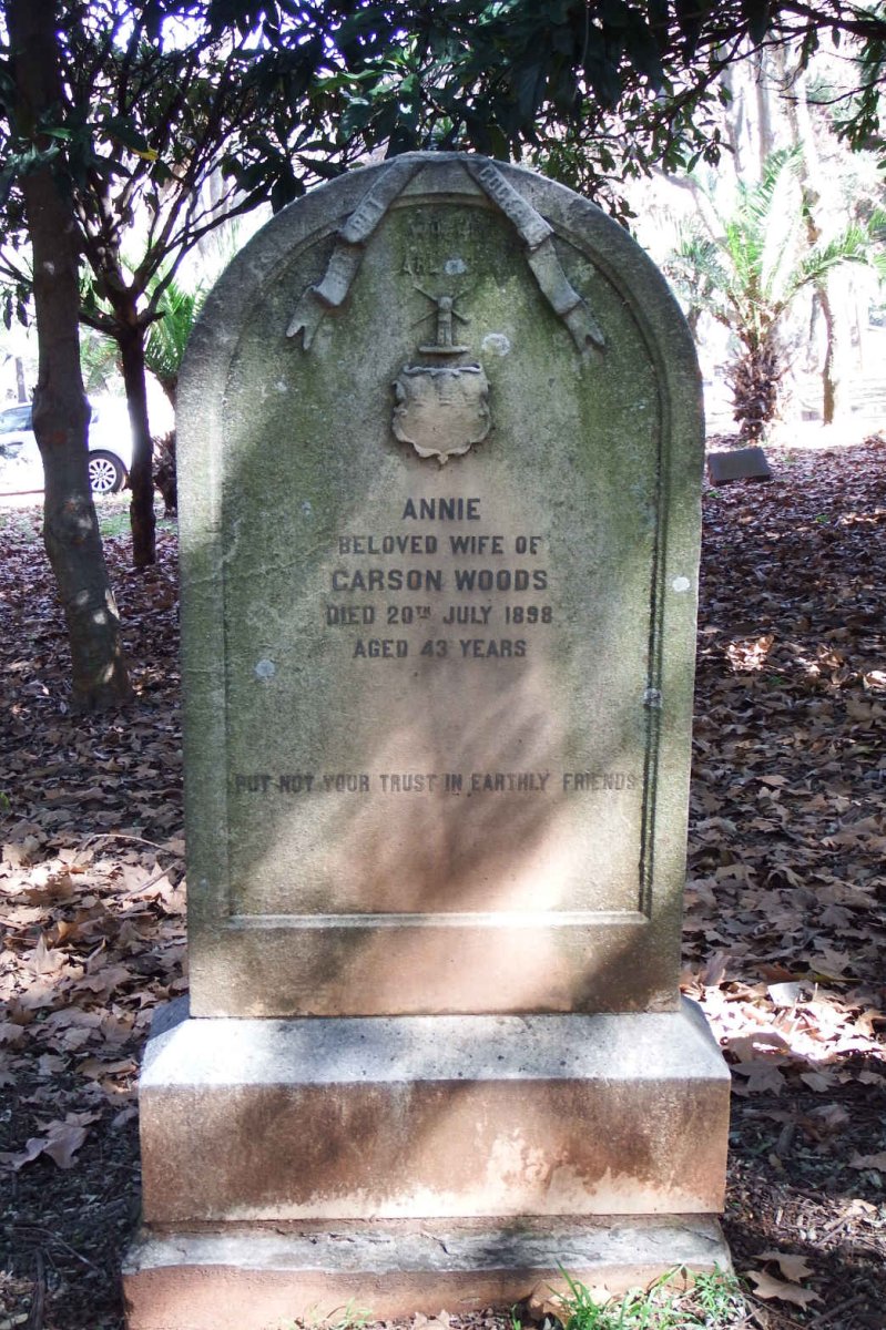 WOODS Annie -1898