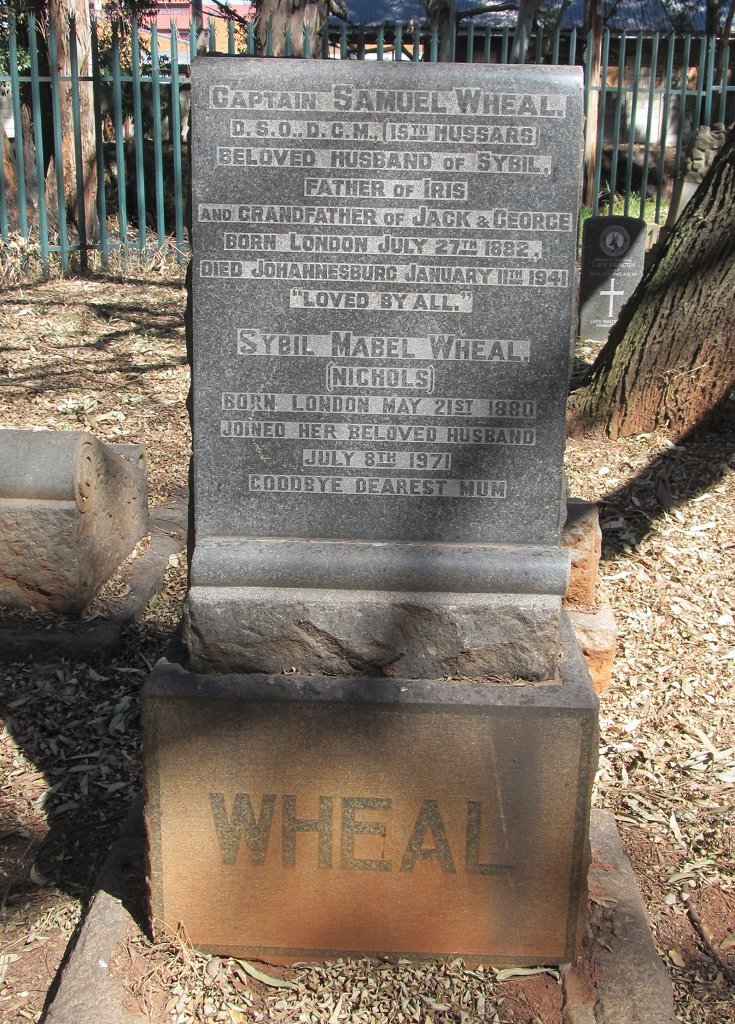 WHEAL Samuel 1882-1941 &amp; Sybil Mabel NICHOLS 1880-1971