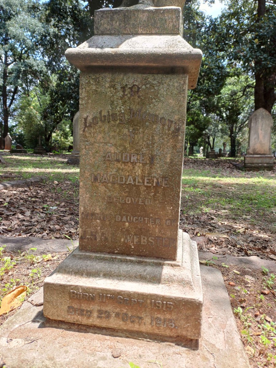 WEBSTER Audrey Magdalene 1915-1916