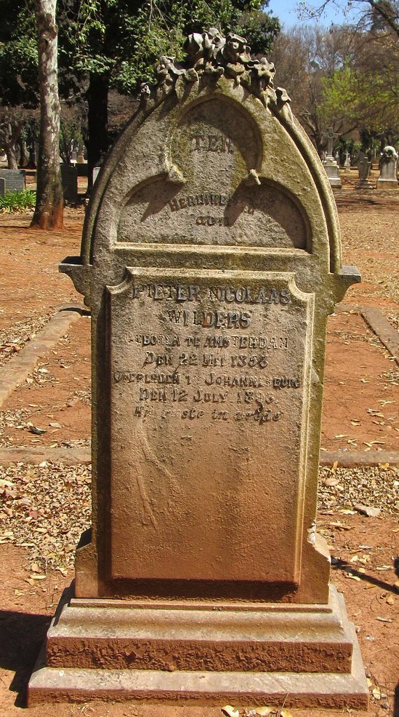 WILDERS Pieter Nicolaas 1858-1893