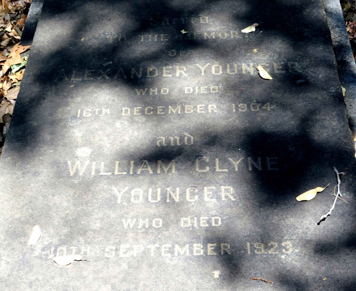 YOUNGER Alexander -1904 :: YOUNGER William Clyne -1923
