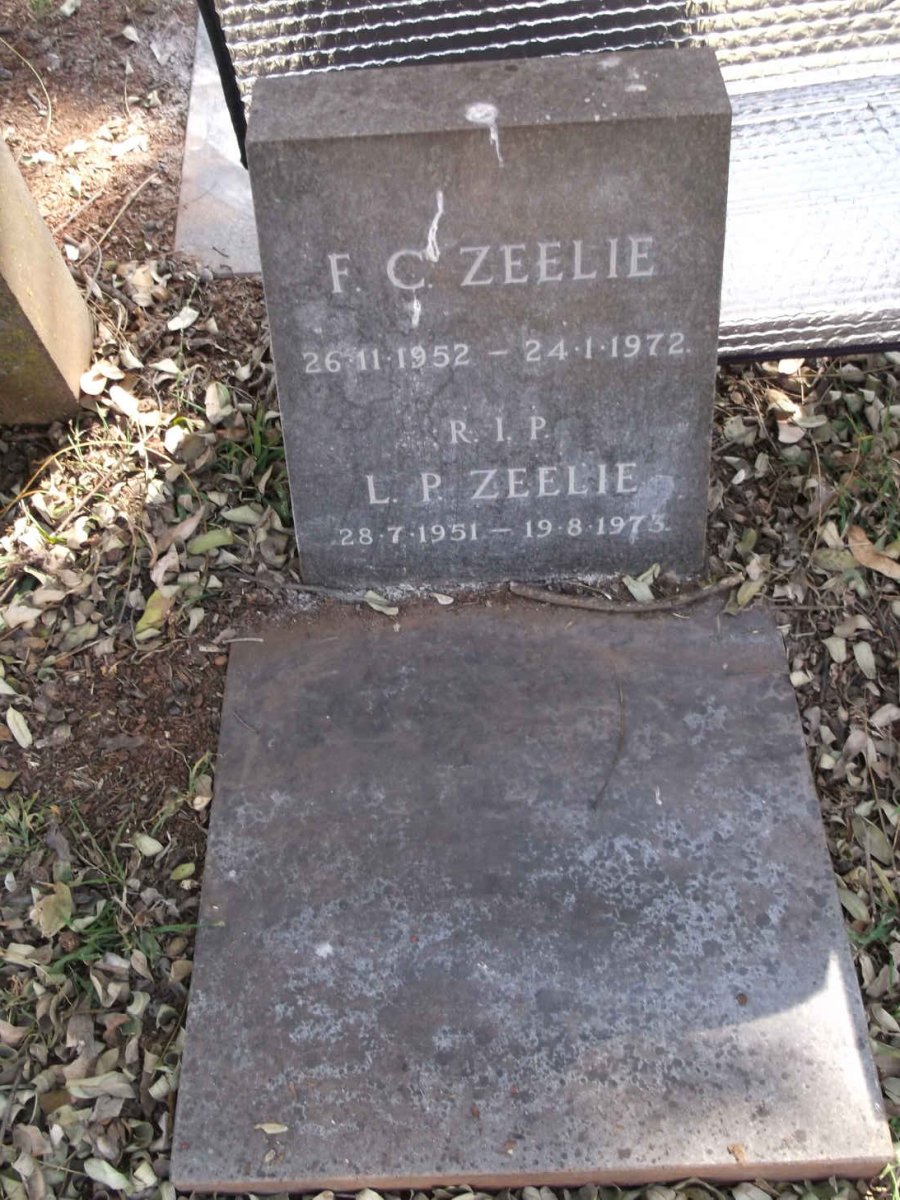 ZEELIE F.C. 1952-1972 &amp; L.P. 1951-1973