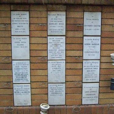 131 Memorial wall 