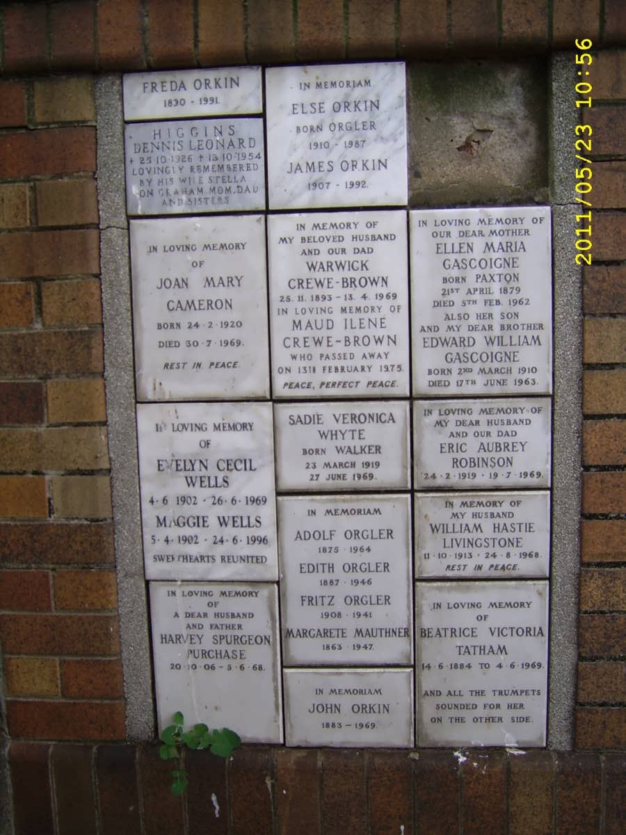 019 Memorial wall