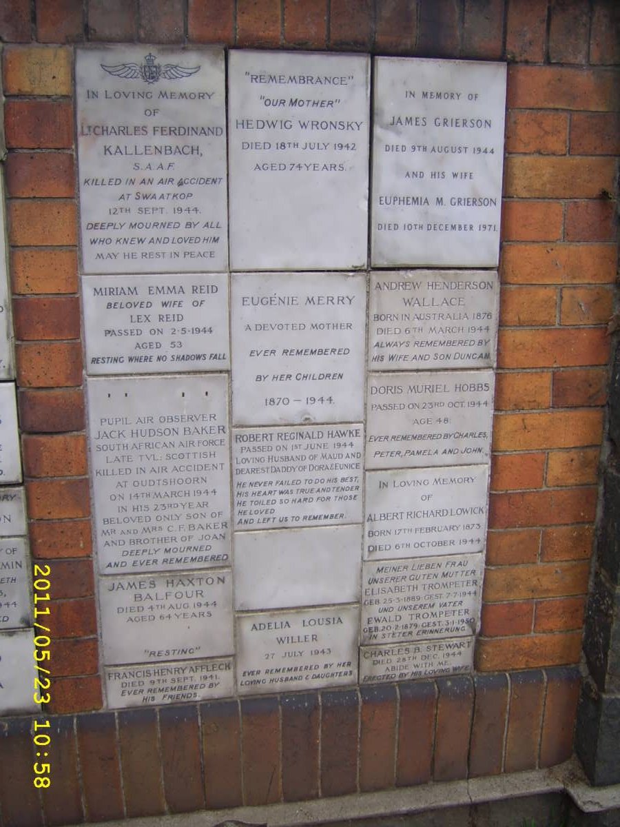 024 Memorial wall