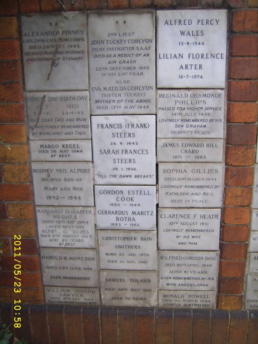 023 Memorial wall