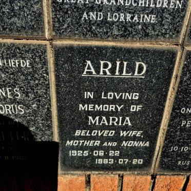 ARILD Maria 1925-1983