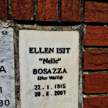 BOSAZZA Ellen Isit nee WALLIS 1915-2007