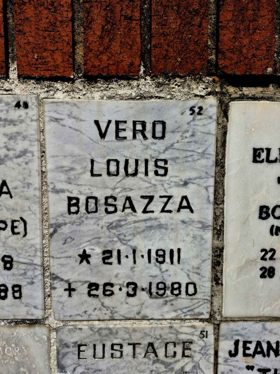 BOSAZZA Vero Louis 1911-1980