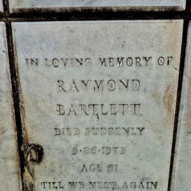 BARTLETT Raymond -1979