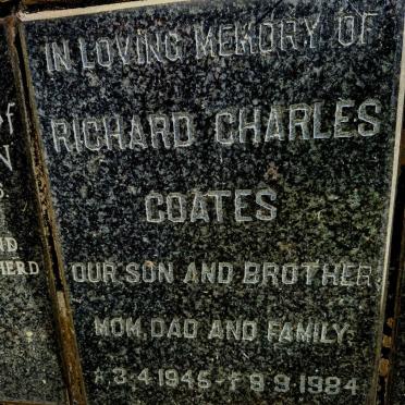 COATES Richard Charles 1945-1984