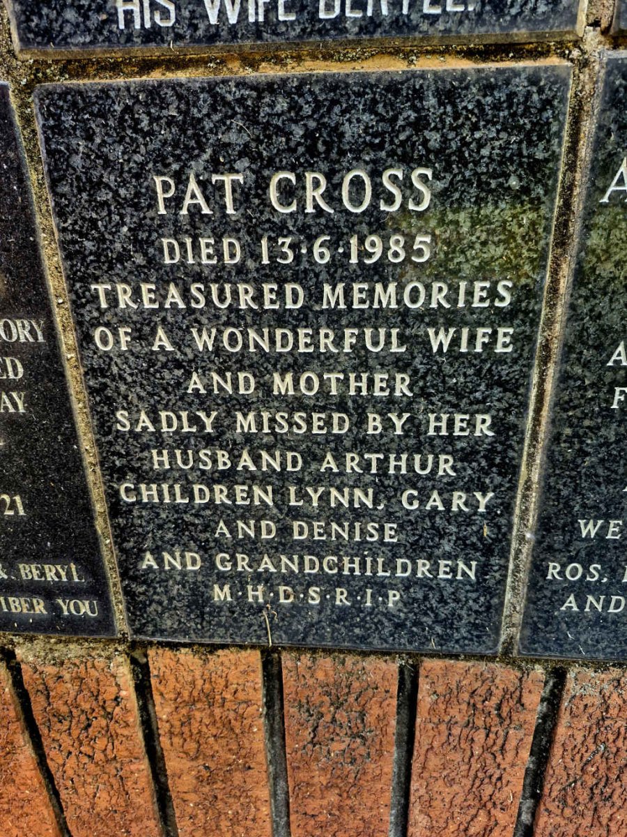 CROSS Pat -1985