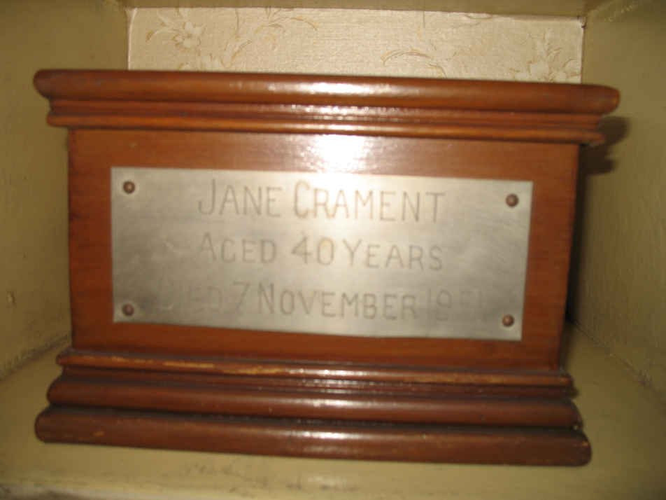 CRAMENT Jane -1951