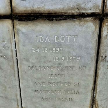 DOTT Ida 1897-1979