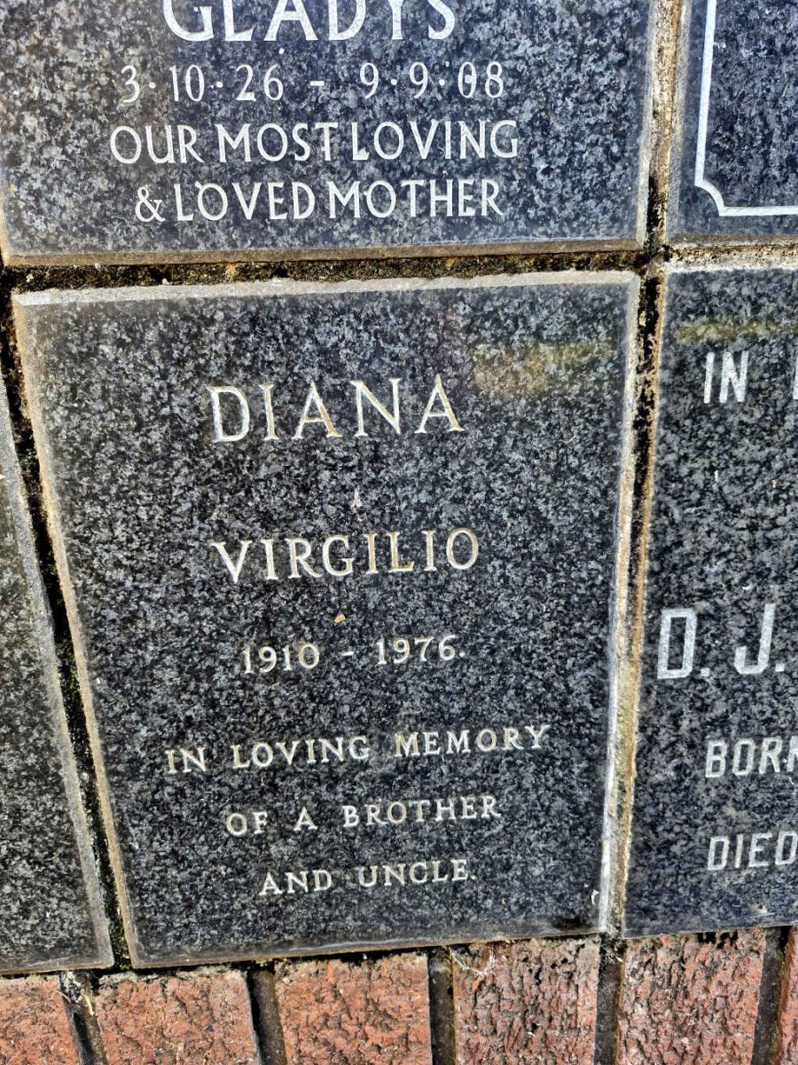 DIANA Virgilio 1910-1976