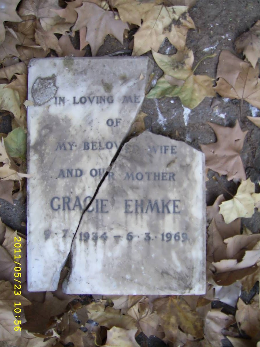 EHMKE Gracie 1934-1969