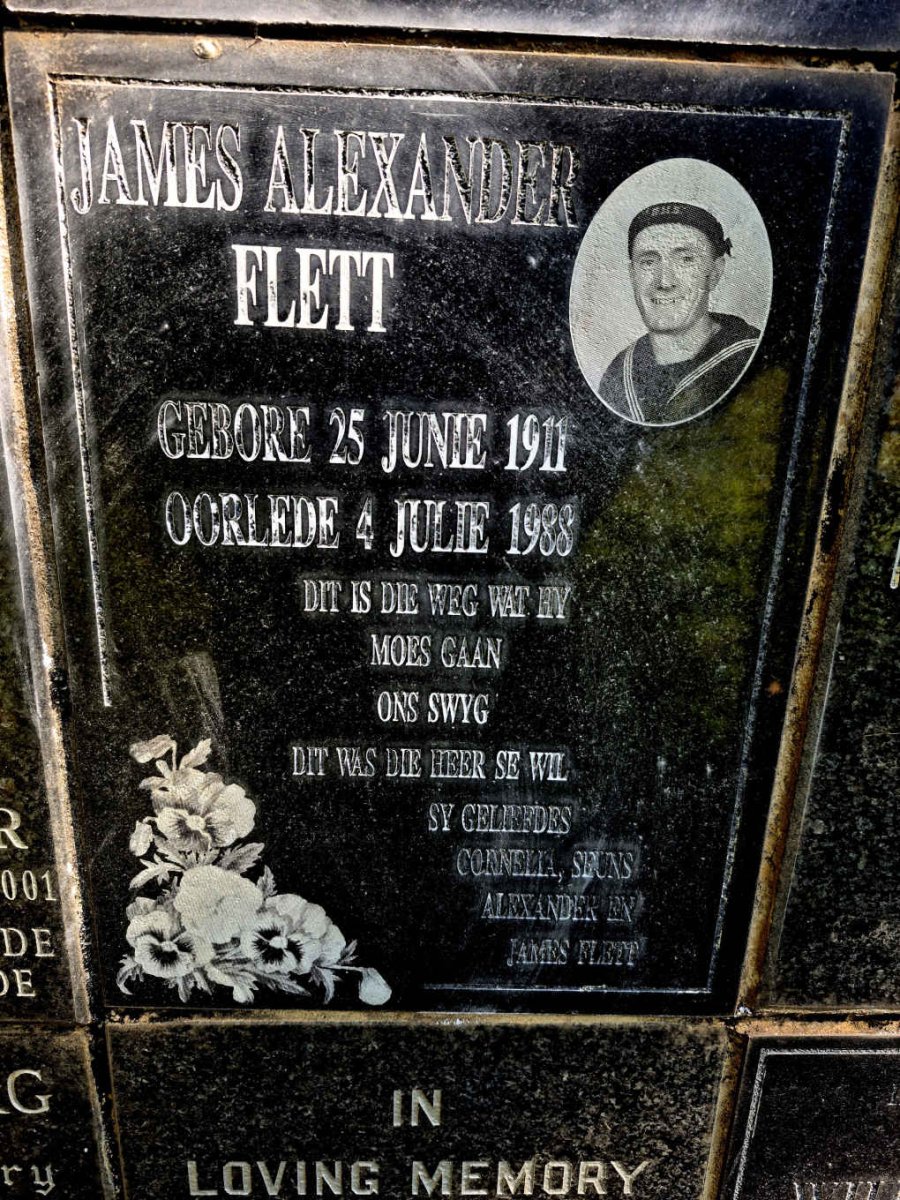 FLETT James Alexander 1911-1988