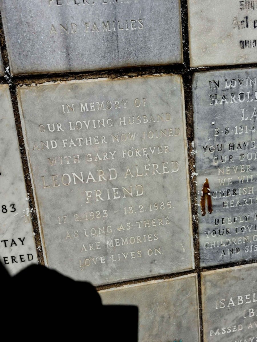 FRIEND Leonard Alfred 1923-1985