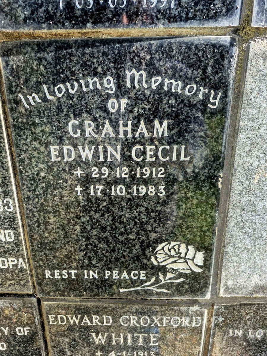 GRAHAM Edwin Cecil 1912-1983
