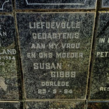GIBBS Susan -1984