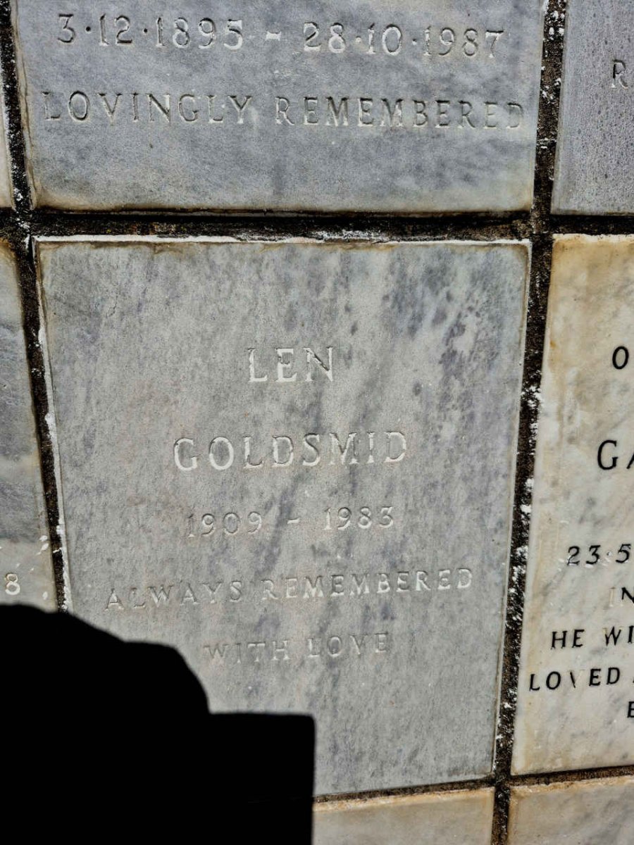 GOLDSMID Len 1909-1983