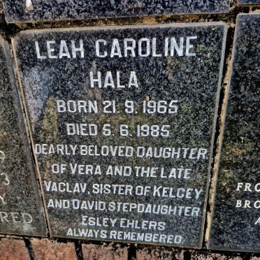 HALA Leah Caroline 1965-1985