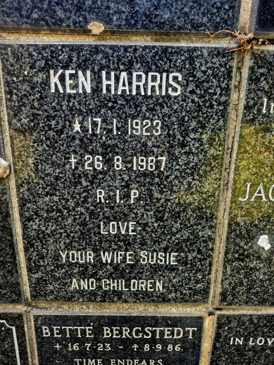 HARRIS Ken 1923-1987
